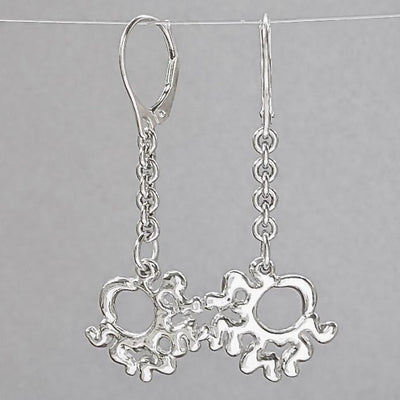 Sun Moon Fine Silver Earring Dangles | < Z-FIRE.COM >  https://z-fire.com/products/sun-moon-earrings  Free Standard Shipping Free Astrological Report of Choice .999 Fine Silver sun moon dangles .925 Sterling Silver Lever Backs About 2 Inches Total Length About 5.5 cm in total length About .75 Inch Wide About 1.5 cm Wide Hassle Free returns